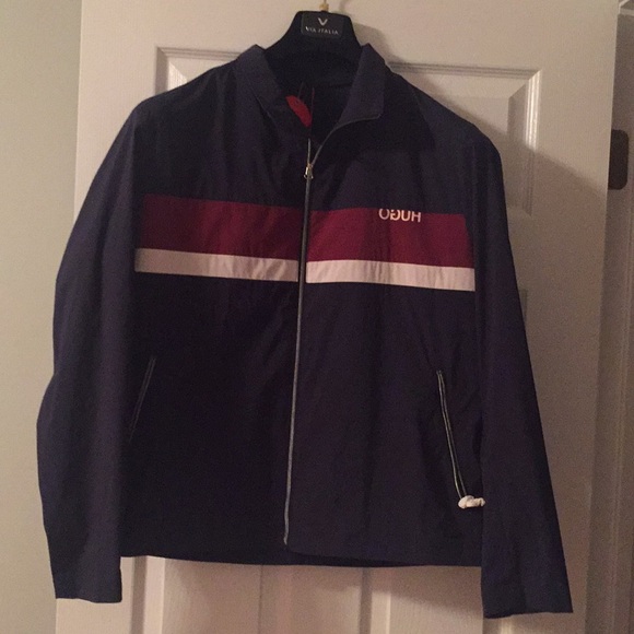 hugo boss water repellent jacket